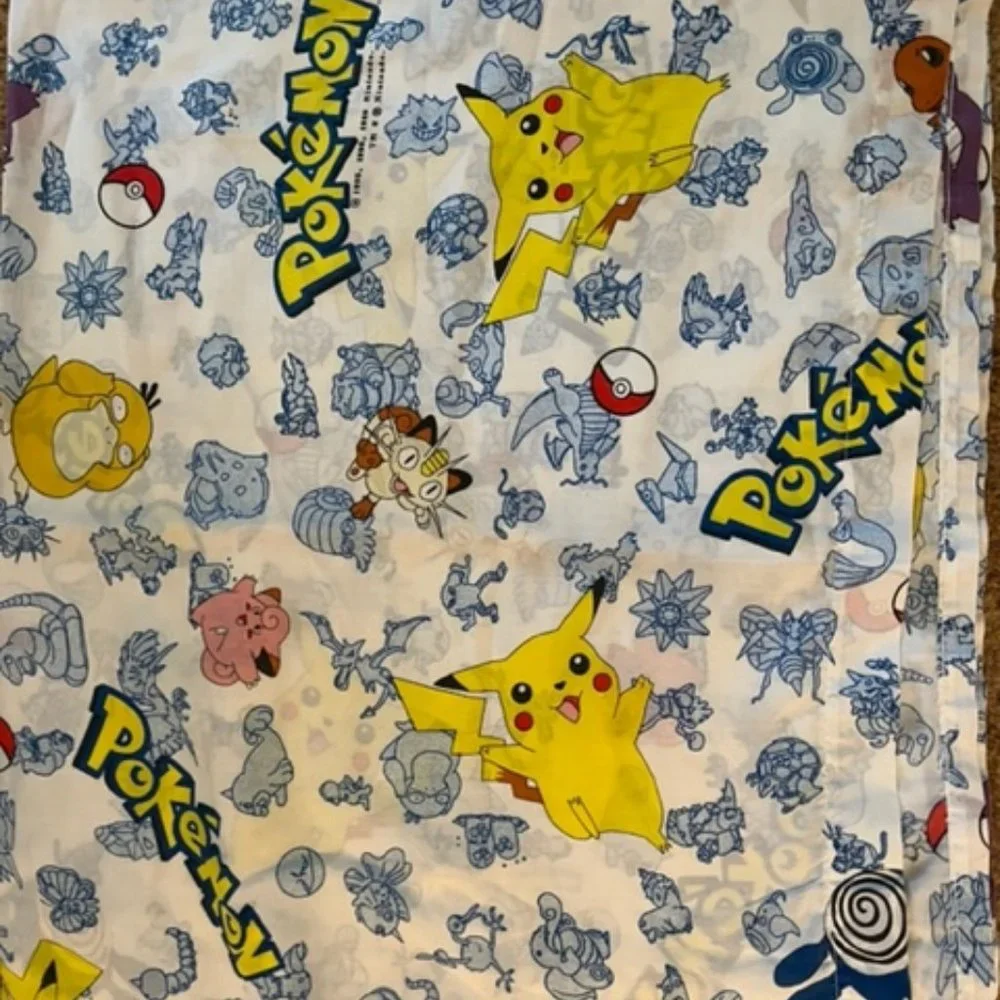 Pokeman top twin Sheet